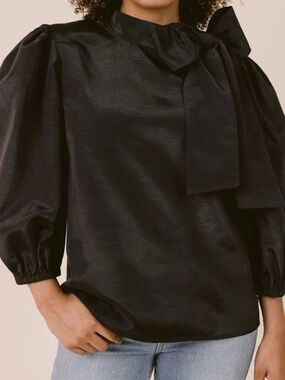 La Roque Original Berkley Bow Blouse